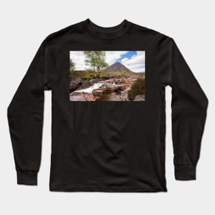 Buachaille Etive Mor and the River Coupall Long Sleeve T-Shirt